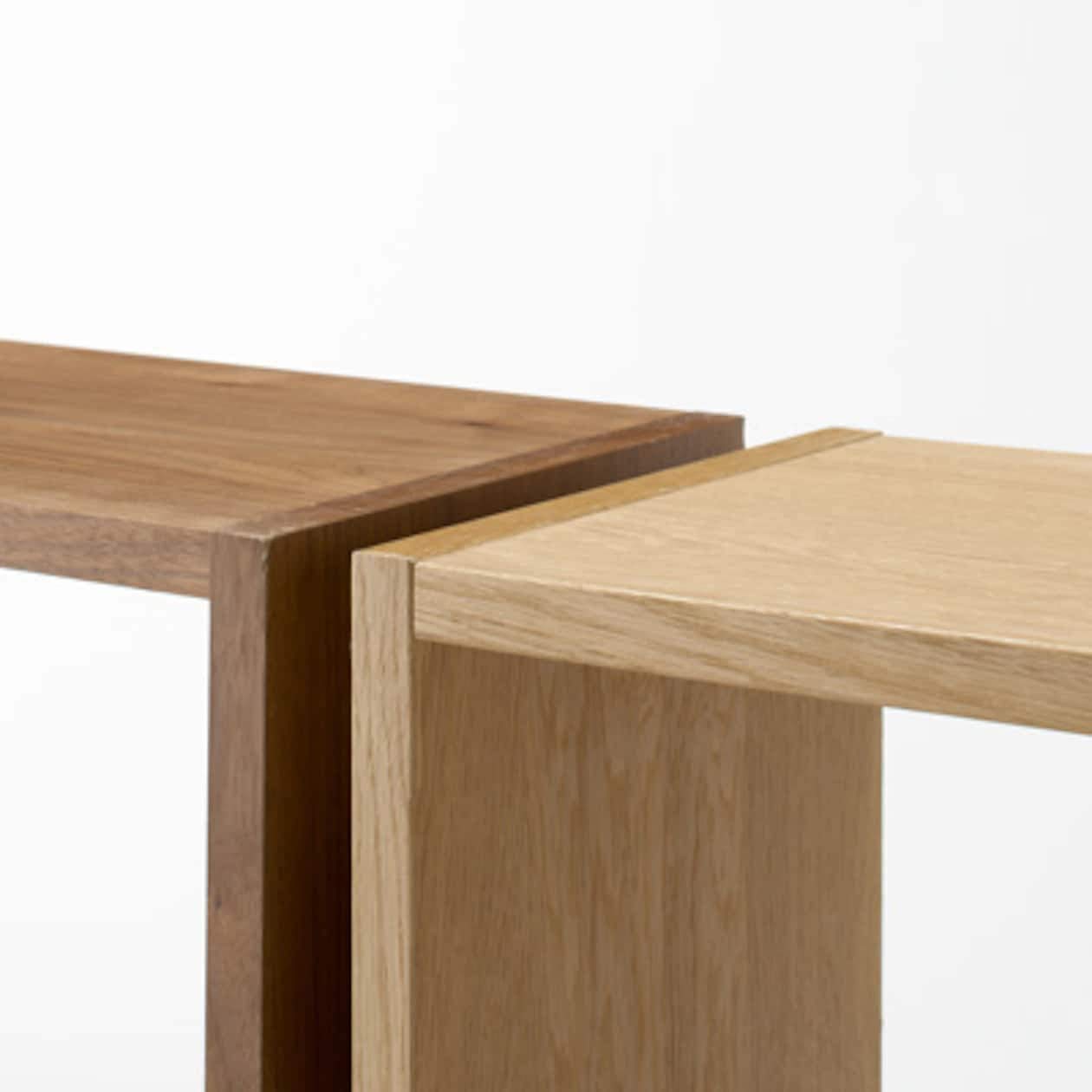 Amazon｜無印良品 スタッキングシェルフ・ワイド・2段・ウォールナット