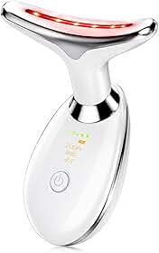 Massageador Facial Elétrico 3 Funções EMS com Aquecimento