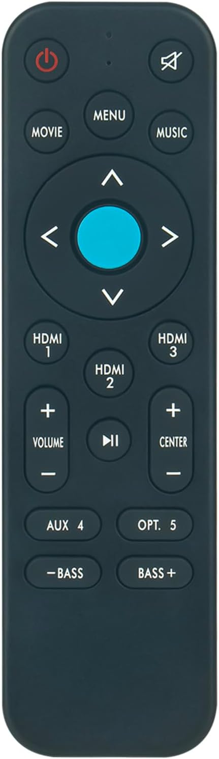 AIDITIYMIReplaced Remote Controller fit for Definitive Technology SoloCinema Studio Sound Bar System Soundbar Home Theater