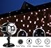 UPODA LED Snowfall Projector Lights Outdoor Snowfall Light Waterproof with Wireless Remote for Garden House Wedding Parties