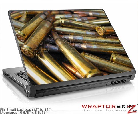 Small Laptop Skin - Bullets