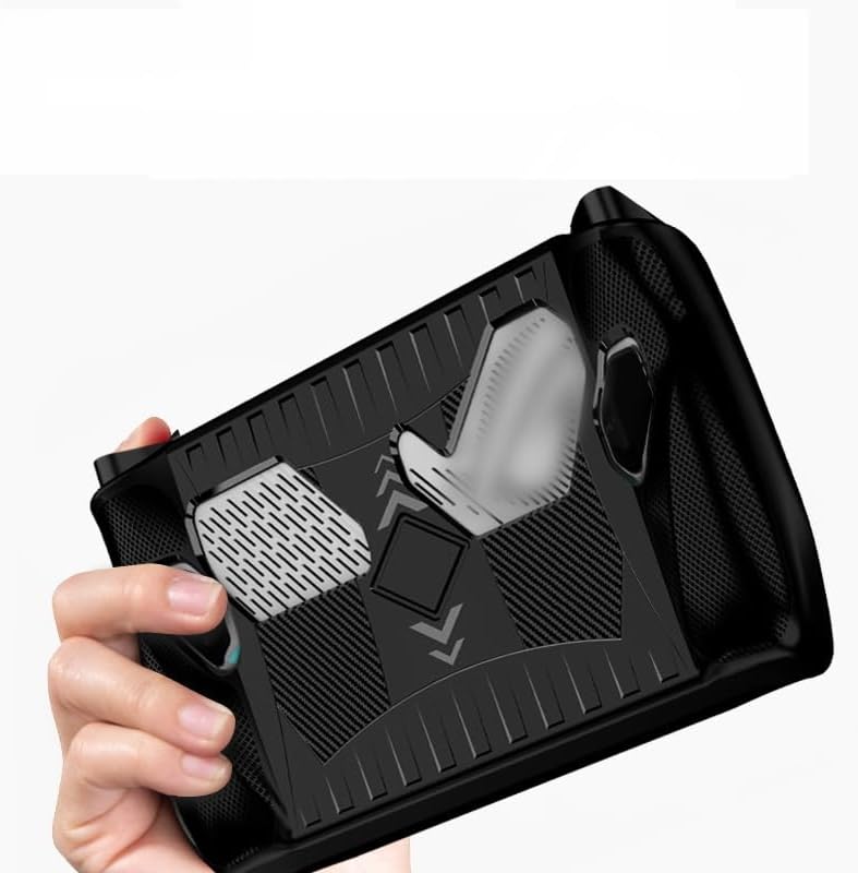 for ROG Ally Protective Case, TPU Soft Shell for Game Console Accessories, Anti-Drop Anti-Scratch Skin-Friendly (White)