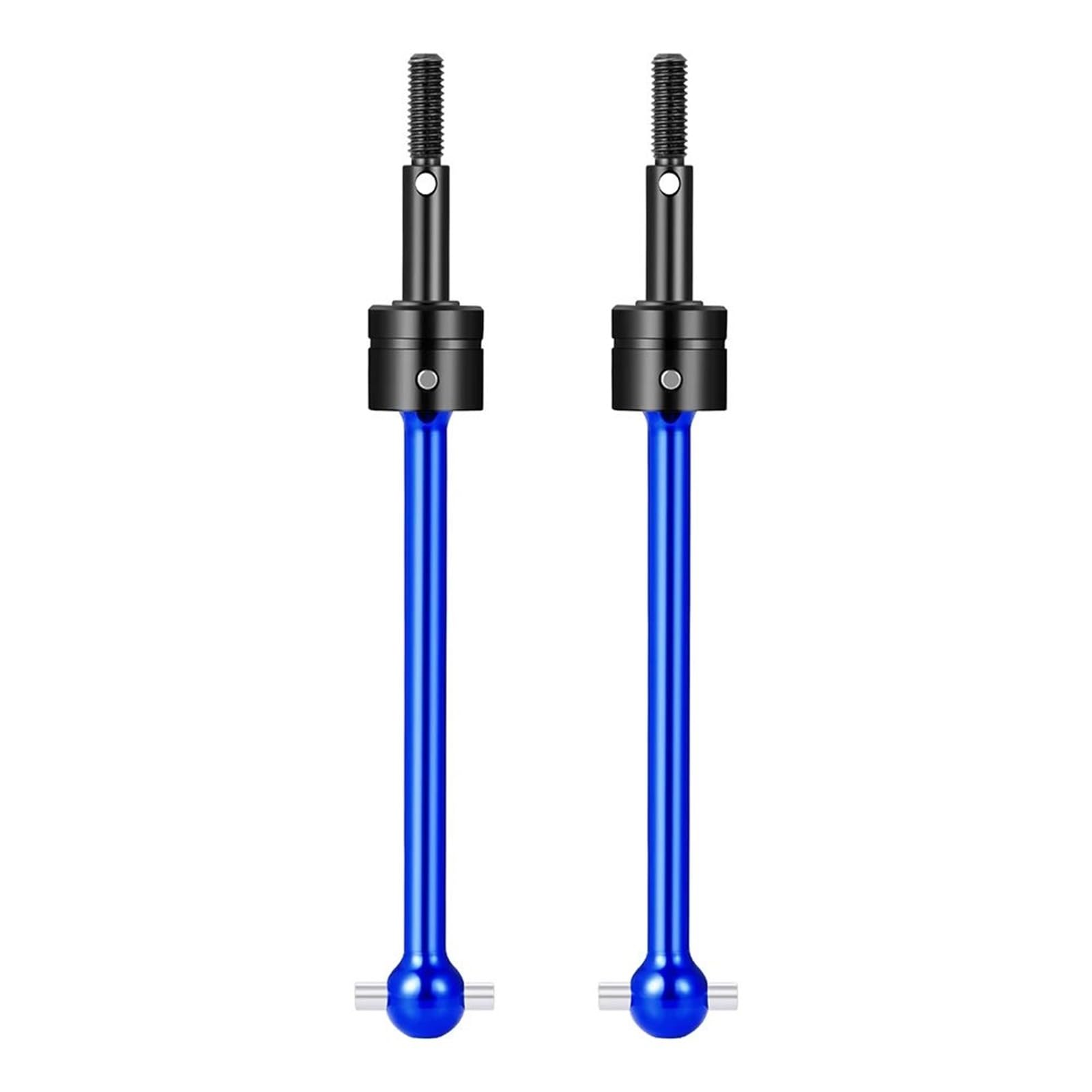 Dogbone CVD De Acero para Tamiya para TT02B 1/10 Teledirigido Árboles | Actualice Buggy RC 1/10 esta tracción constante hueso perro CVD acero reduce vibración transmisión.(Blue)