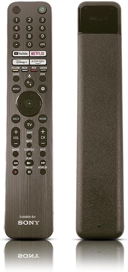 KPDP 2021 Original RMF-TX621U Voice Remote Control with Backlit Buttons fit for Sony Bravia Google Smart TV