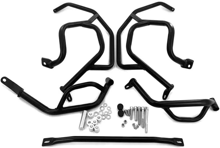 Engine Guard Crash Bars for Tuareg 660 ADV 2021-2024 Motorcycle Highway Engine Guard Crash Bar Frame Tank Bumper Fairing Protector Bars Motorbike Crash Bar Bumper