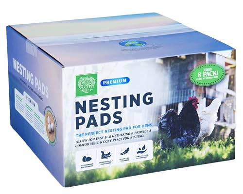 Small Pet Select - Chicken Nesting Pads (8-Pack), 13x13, for Hens, Fits Most Nesting Boxes, Chicken Coop Nest Liners by Small Pet Select - Image 7