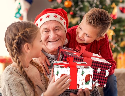 image for ZINTBIAL Funny Christmas Wrapping Paper for Kids Adults - Xmas Gift Wr