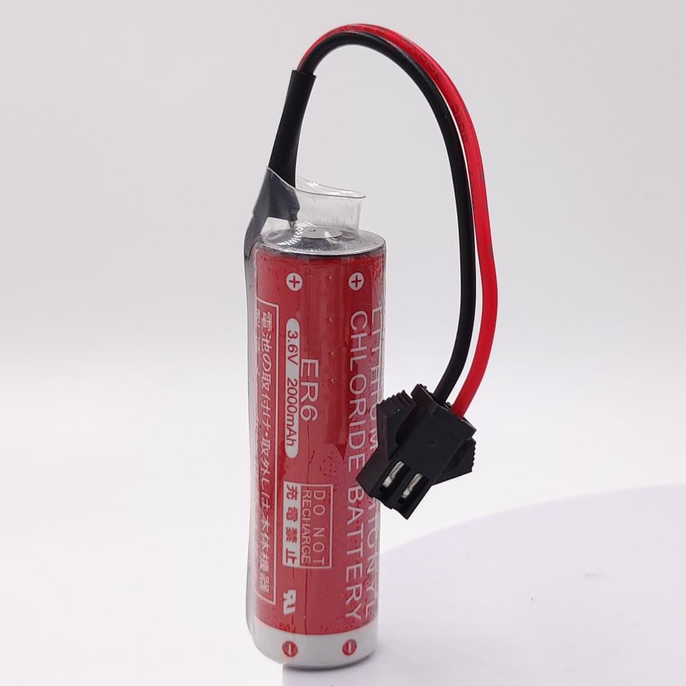 ER6/3.6V Battery for Maxell ER6 2000mAh 3.6v Battery for Robot 5096-434 OTC Li-Battery