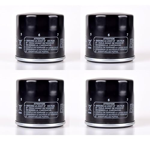 Oil Filter For Suzuki GSX750 F-K,L,M,N,P,R,S,T,V,W,X,Y,K1,K2,K3,K4,K5,K6 GR78A 1989-2006 Motorcycle Oil Grid Filters Cleaner Replacement Filter (4PCS)