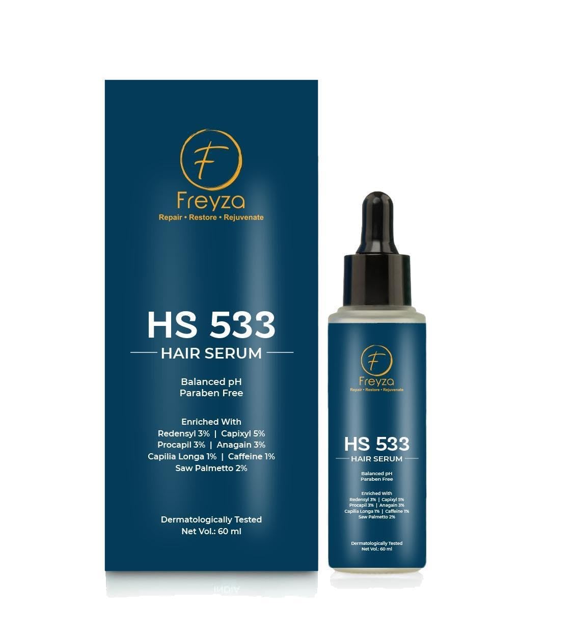 HS 533 Hair Serum with Capixyl, Redensyl, Procapil for Hair Growth, 60 ml-image-30