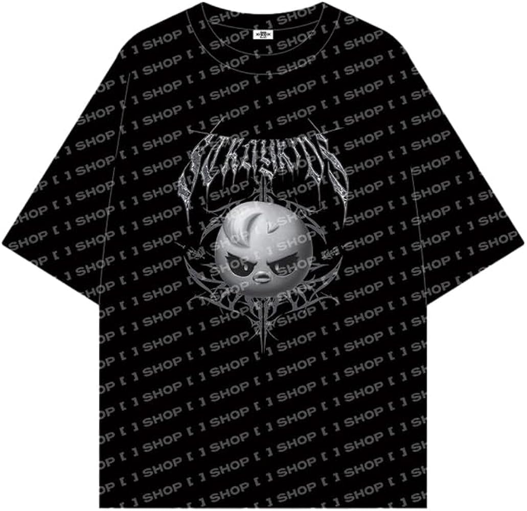 BbokAri ver.) Evil SKZOO T-Shirt - World Tour 'Dominate' Official