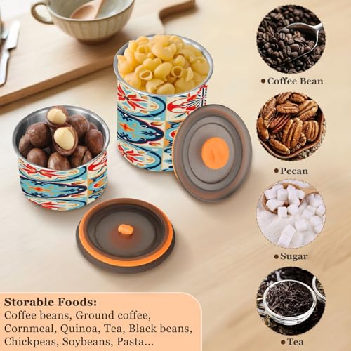 Envase hermético de acero para café 500 ml Blueangle miniatura 5