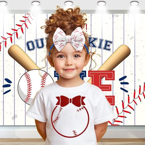 Baseball Baby Bows 0-6 Months Red Hair Bow Sport Baby Headband Soccer Bows for Girls Baseball Hairband Infant Bows Headband Game Hair Accessories3