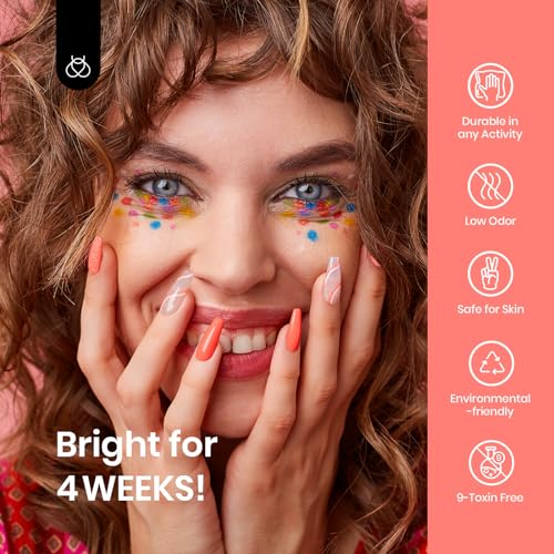 Image of Beetles Orange Gel Polish - 15ml Carly Coral Orange Color Peach Gel Polish Nails Soak Off UV LED Nail Lamp Nail Art DIY Manicure