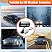 TagRecove Car Heater, 12V 150W Portable Car Heater and Defroster That Plug in Cigarette Lighter, Fast Heating Defrost Defogger, Windscreen Defogger Window Defroster for Vehicle