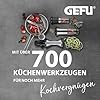 GEFU Egg Cracker With Salt Shaker, Stainless Steel