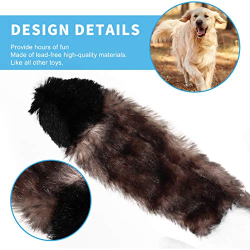 BESPORTBLE Cão Brinquedos Sibilantes 4Pcs Recheio Do Filhote de Cachorro de Pelúcia Brinquedo Para R