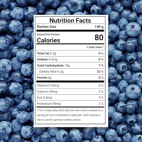 Image of Raneja 100% Natural Pre-mium Quality Blueberries 800Gm Without Added Sugar | Dried Seedless Blueberries | Dry Fruits | Healthy & Tasty Whole & Dried Blueberry | Rich in Calcium and Vitamin K