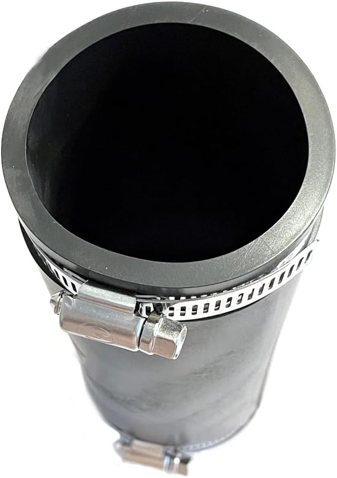 1056-222 Flexible Pipe Coupling Plastic or Steel Plumbing Connections 2” CI/Plastic/Steel to 2” CI/Plastic/Steel