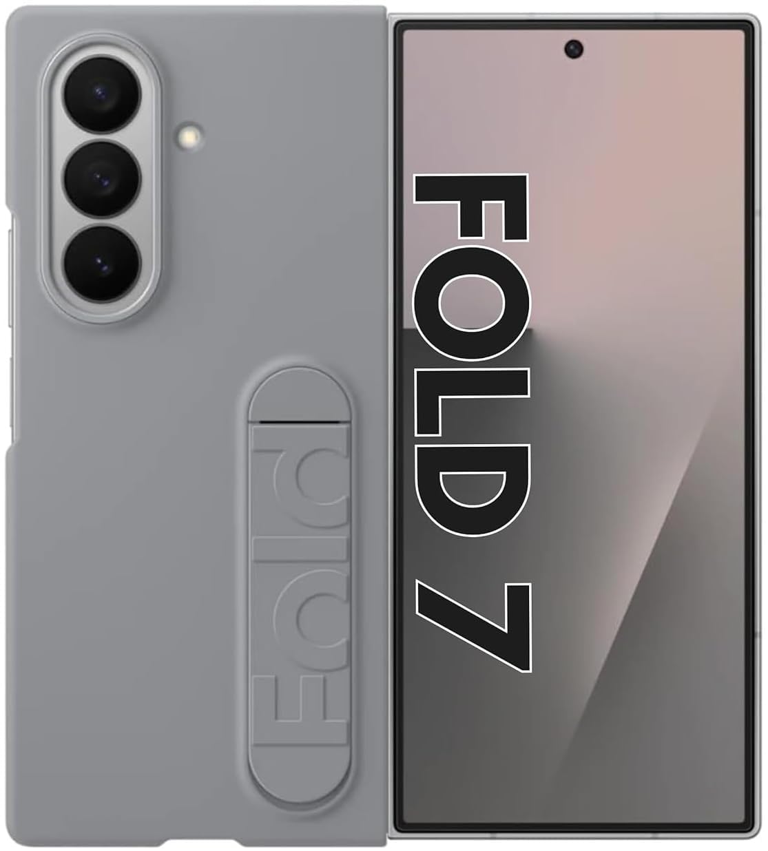 ProLook New Ultra Premium Case/Cover for Samsung Galaxy Z Fold 7 5g, Luxery Protective Back Case for Samsung Galaxy Z Fold7 with Kick Stand, case for Fold 7 (Grey) ProLook New Ultra Premium Case/Cover for Samsung Galaxy Z Fold 7 5g, Luxery Protective Back Case for Samsung Galaxy Z Fold7 with Kick Stand, case for Fold 7 (Grey)