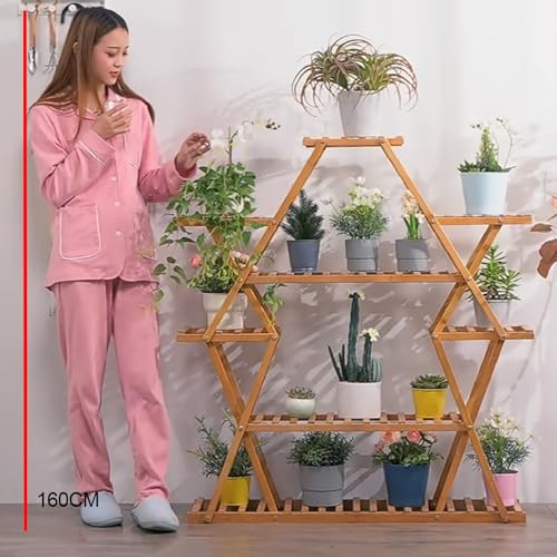 Étagère pour plantes structure stable multi-niveaux pour pots de fleurs - 5