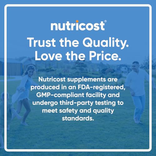 Nutricost Acide alpha-lipoïque 600 mg par portion, 240 gélules – Sans gluten, gélules végétariennes, sans soja et sans OGM