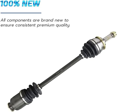 Miniatura 3 de Bodeman - Par de 2 conjuntos de eje delantero CV para Subaru Forester 1998-1999Subaru Impreza 1993-2001Subaru Legacy 1990-1999