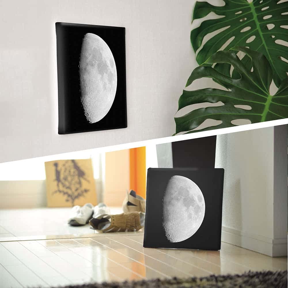 【特価商品】ドット モノクロ アートパネル 57cm × 57cm Lサイズ 日 Amazon.co.jp: 月 モノクロ アートパネル 57cm × 57cm Lサイズ 日本製