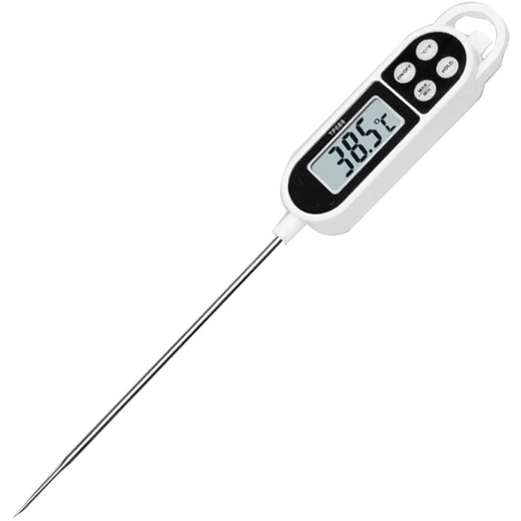 Termometro alimentare, Tipo di sonda ad alta precisione per cucina domestica Temperatura di olio Temperatura e temperatura dell'acqua Misurazione della temperatura Barbecue Termometro ad aghi