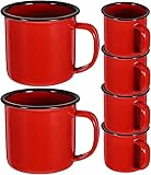 Taille et quantité : 150 ml, lot de 6, adapté à toutes les activités de plein air telles que le camping, les voyages, la randonnée, les pique-niques, la pêche, c'est un excellent cadeau pour la famille, les campeurs, les collègues et les amis, idéal pour Noël.