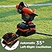Furlihong 389BH Football Machine for Kids & Teens, Automatic & Manual Thrower, 3 Adjustable Angles, Left-Right Oscillation, Ideal for Catch & Pass Drills