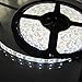 Triangle Bulbs T93007 - Waterproof Flexible LED Strip Light, 300 LED's, 3528 SMD, Pure White, 16.4 feet / 5M