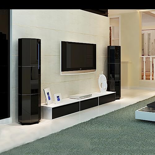 Tour de rangement chaussures rotative colonne verticale gain de place