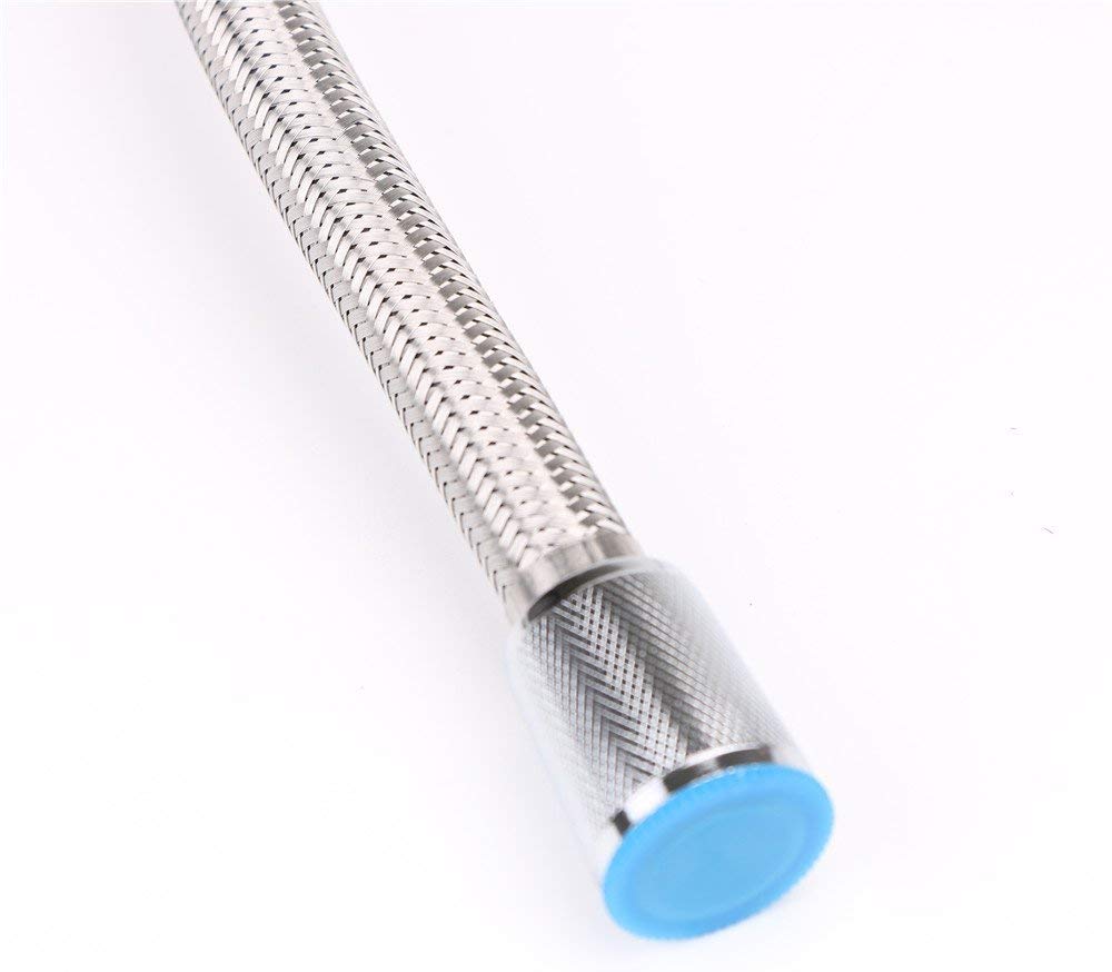 Tubo Flessibile, Coda del Drago, Parte di Ricambio for Tubo Estraibile a Molla for Rubinetto lavello da Cucina Stile Commerciale da 23,2 Pollici o 59 cm, Acciaio Inossidabile