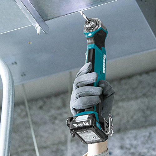 Makita AD03R1 12V max CXT Right Angle Drill Kit, 3/8