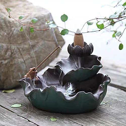 Backflow Incense Cones 152 Pcs - Cinnamon Sandalwood Ocean Jasmine For Meditation, Yoga And Aromatherapy #TOP5