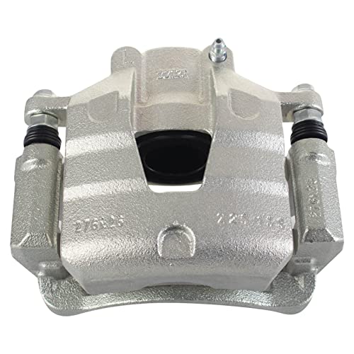 Image of TRQ Front Left Brake Caliper w /Bracket Drivers Side | For 2017-2019 Chevrolet Bolt EV 2016-2019 Cruze Volt