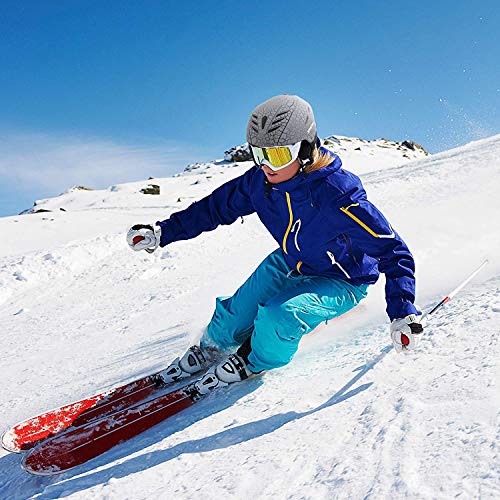 image for Joncom Ski Helmet Snowboard Helmet - Adjustable Venting Goggles Compat