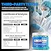 Creatine Monohydrate Gummies 5000mg for Men & Women, Gomitas de Creatina 5g Creatine Monohydrate, 0g Sugar Chewables Creatine Pre-Work Out for Muscle Strength, Vegan,120 Count, Blueberry Flavor