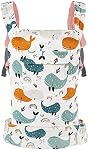 Vollence Sac à dos pour bébé porte-poupée réglable Porte-poule avant/arrière pour enfants