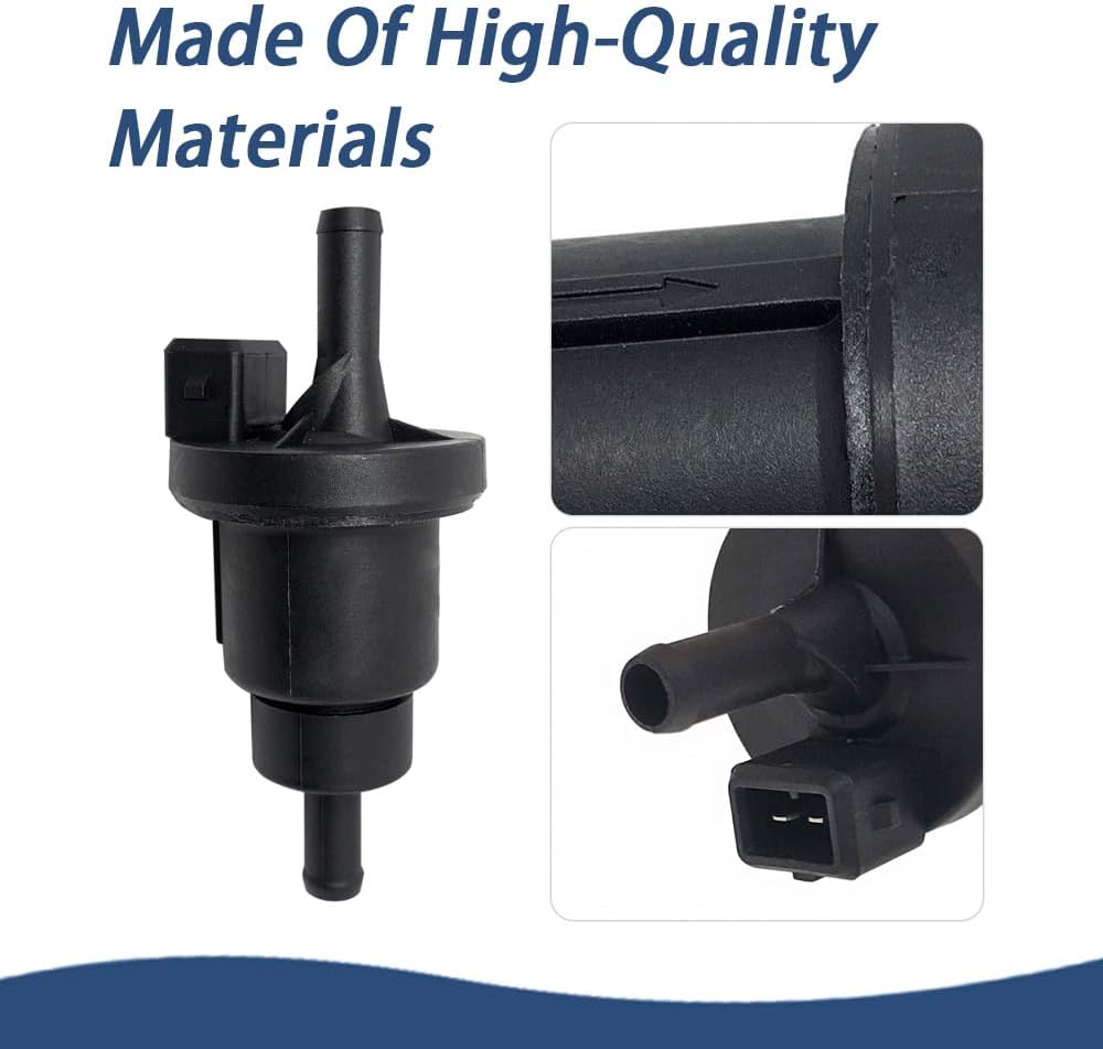 Automotive Replacement Emission Canister Purge Valves, 28910-22040 EVAP Purge Valve Solenoid Compatible with Kia Sportage Spectra5 Optima Rio Hyundai Tucson Tiburon Elantra Santa Fe Accent Sonata