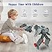 YUESIRUN Space Shuttle Warrior Robot Action Figures Toys, 9-inch Converting Spacecraft Figure, Transformable Mech Toys for Boys and Girls Ages 6 and Up