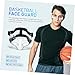 UPKOCH Clear Face Guard for Sports Adjustable Broken Nose Mask for Basketball Baseball Lightweight Adult Nose Guard with Clear and Reliable Protection