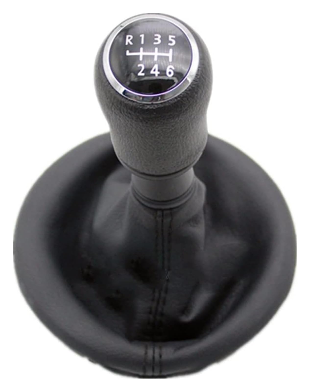 Trash Bin 6 Speed Car Gear Shift Knob For Vw For Transporter For Multivan For Caravelle T5 2003-2009 5 Car Gear Shift Knob With Leather Boot