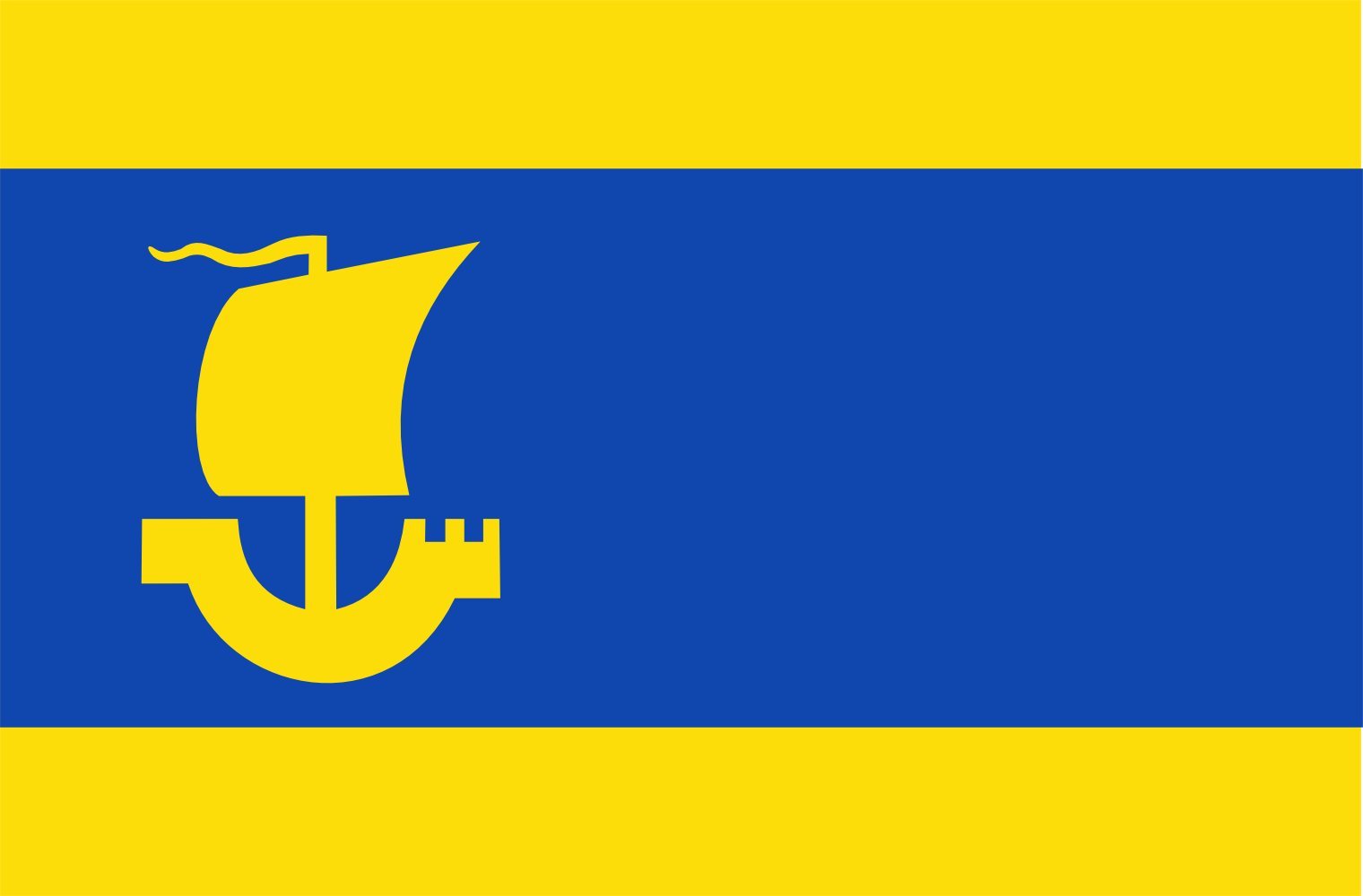 Drapeau IJlst vlag Pays-Bas grand format ancienne commune hollandaise