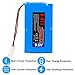 BAKTH 9.6V 2000mAh Rechargeable NiMH RC Battery with Tamiya Connector for RC Car RC Truck RC Airplane RC Boat Traxxas LOSI Associated HPI Kyosho Tamiya Quadcopter Drone Hobby