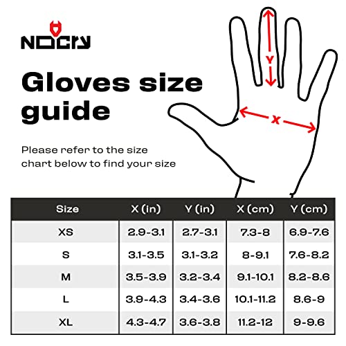Nocry Premium Safety Work Gloves — Enhanced Grip; Waterproof Palm; Reinforced Coating; Touchscreen Compatible, Superior Dexterity & Breathability; Level 5 Cut Resistant Work Gloves For Men And Women #TOP5