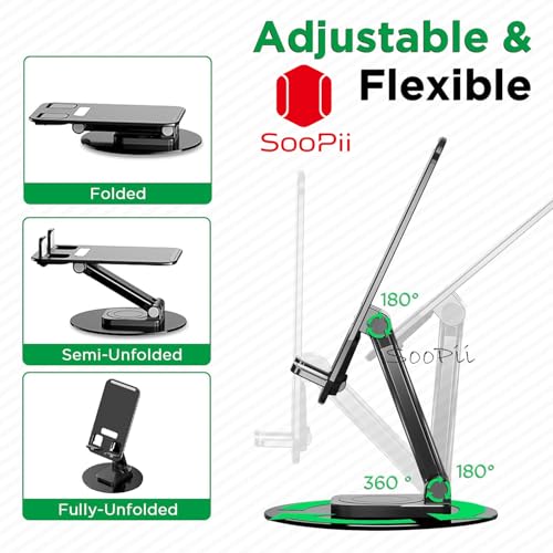 Image of SOOPII Phone Mobile Stand Metal Phone Stand 360 Rotation (DON-02-02)