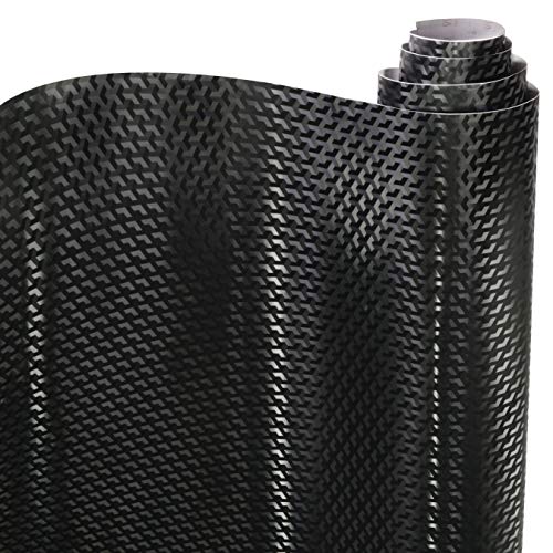 Vinyle fibre de carbone VViViD triangle pour masquer les rayures