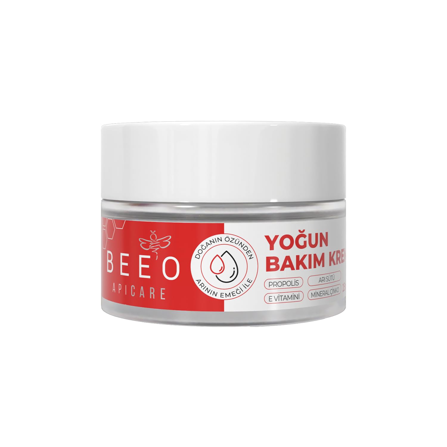 Bee'o S.O.S Yoğun Bakım Kremi, Propolis, Arı Sütü, E Vitamini , 15 ml